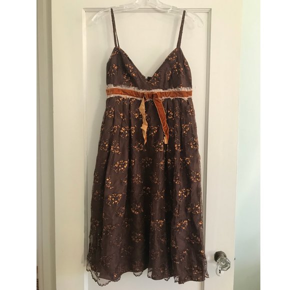 Anna Sui Dresses & Skirts - Anna Sui | Copper Dress